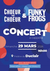 Concert à Duclair avec la chœur "Par chœur"